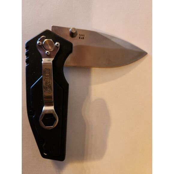 Kershaw Duckbill Pocket Knife 3 1/2 Long Blade Stainless Lightly Used Nice - Picture 2 of 2